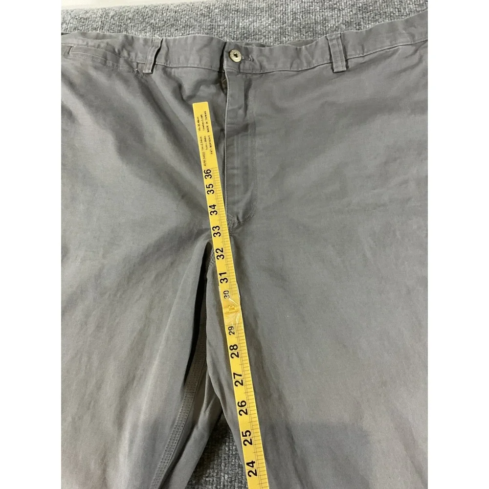 Duluth Trading Flex Ballroom Khaki Pants Mens 48x32 Stretch Workwear Relaxed Out